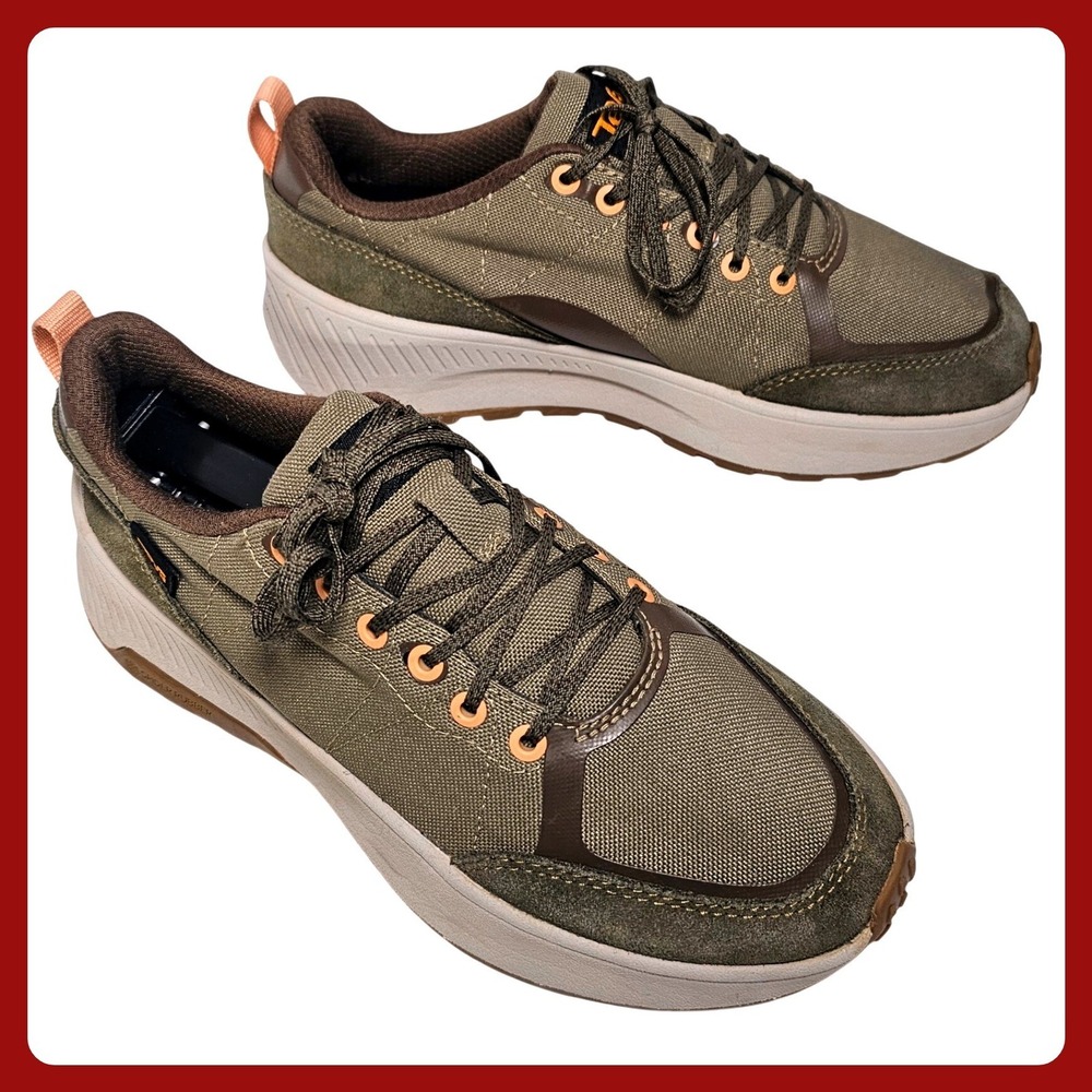 Teva Canyonview RP Hiking‎ Sneaker Size 6 Women Olive Green LN